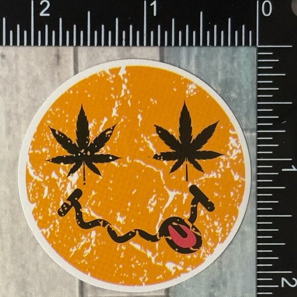 🌀10/$10🌀 Psychedelic 420 Reusable Waterproof Vinyl Sticker Decal - Picture 1 of 1